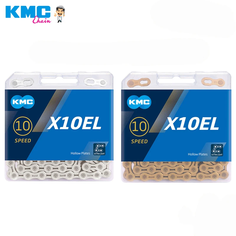 KMC X10EL Bicycle Chain Ultra Light Racing Chain 10 Speed Mountain Bike Road Bike 116 Link Bicycle parts
KMC X10EL Bicycle Chain Ultra Light Racing Chain 10 Speed Mountain Bike Road Bike 116 Link Bicycle parts