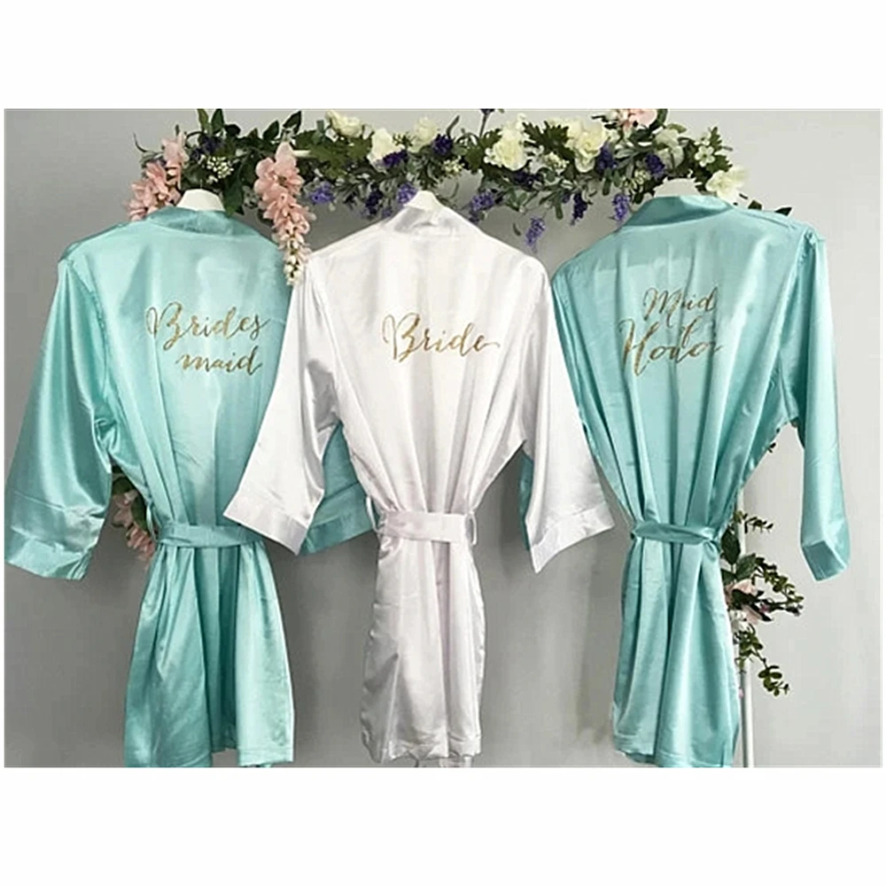 personalize mint Wedding Bridesmaid bridal Lingerie satin silk pajamas Bachelorette robes kimonos gowns gifts party favors 
personalize mint Wedding Bridesmaid bridal Lingerie satin silk pajamas Bachelorette robes kimonos gowns gifts party favors