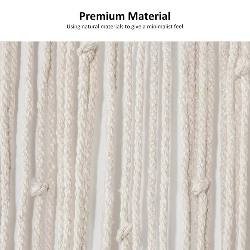 Large Macrame Door Curtain - Handwoven Cotton Boho Wall Tapestry 7 S10843aa10f2440e6aba8f57537c723cfl
