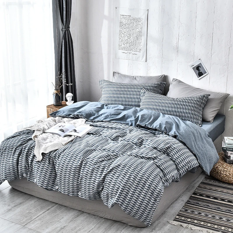 The New Four-piece Bedroom Quilt Cover Thick Light Luxury Warm Jacquard Quilt Cover Fashionable and Simple Family Hotel Bedding
The New Four-piece Bedroom Quilt Cover Thick Light Luxury Warm Jacquard Quilt Cover Fashionable and Simple Family Hotel Bedding