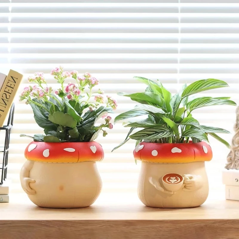 Симпатичные грибы в форме смолы, кашпо, держатель для ручек, контейнер, настольные декоры, подарок K92A
Симпатичные грибы в форме смолы, кашпо, держатель для ручек, контейнер, настольные декоры, подарок K92A