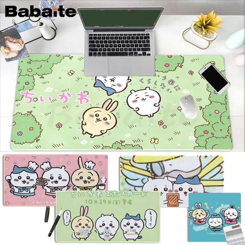 Cute Cartoon Chiikawa Mousepad girl pad Keyboards Mat Rubber Gaming mousepad Desk Mat Size for large Edge Locking Keyboard Pad
Cute Cartoon Chiikawa Mousepad girl pad Keyboards Mat Rubber Gaming mousepad Desk Mat Size for large Edge Locking Keyboard Pad