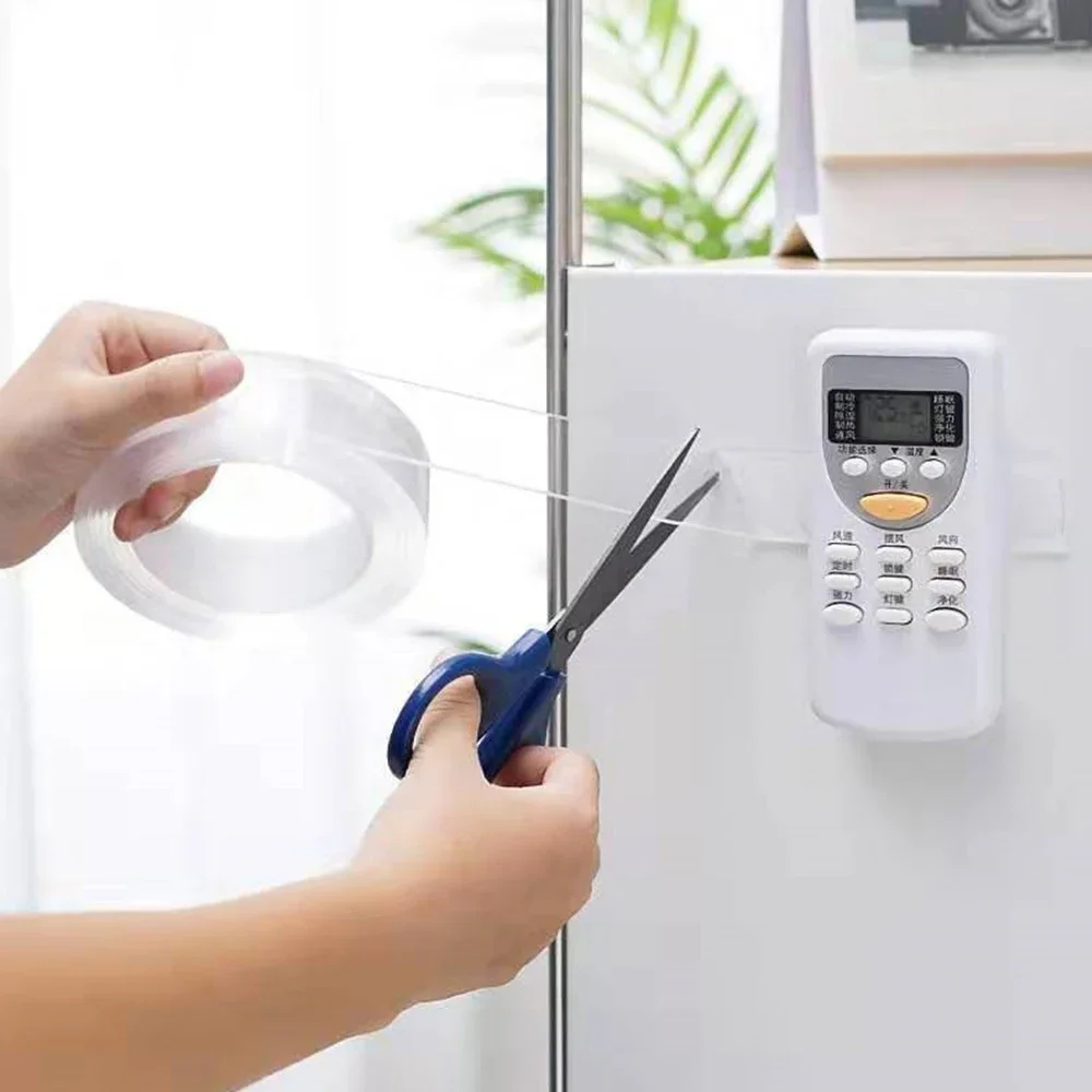Nano Double Tape 5M Cleanable Reusable Waterproof Adhesive Strong Transparent Side Wall Tape No Trace Kitchen Bathroom Universal
Nano Double Tape 5M Cleanable Reusable Waterproof Adhesive Strong Transparent Side Wall Tape No Trace Kitchen Bathroom Universal