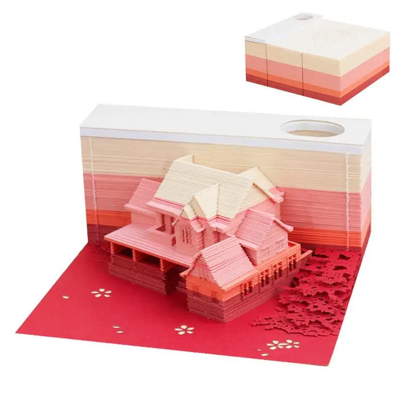 3D Memo DIY Notes Memo Pad Notepad 3D Paper Card Craft 3D Notes Paper Carving Art Moisture Proof Multifunctional For Bookshelf
3D Memo DIY Notes Memo Pad Notepad 3D Paper Card Craft 3D Notes Paper Carving Art Moisture Proof Multifunctional For Bookshelf