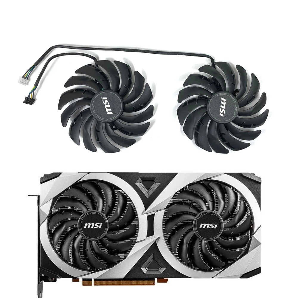 Original NEW 95MM PLD10010B12HH RX 6700 6750 MECH 2X GPU Fan,For MSI Mech Radeon 6700 6750 XT MECH 2X Video card cooling fan
Original NEW 95MM PLD10010B12HH RX 6700 6750 MECH 2X GPU Fan,For MSI Mech Radeon 6700 6750 XT MECH 2X Video card cooling fan