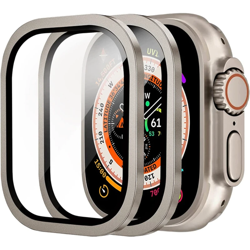 Protector Film For Apple Watch Ultra 49mm Screen Protector Anti-Scratch HD Full Film iWatch Ultra 49mm Metal Bumper+Tempered
Protector Film For Apple Watch Ultra 49mm Screen Protector Anti-Scratch HD Full Film iWatch Ultra 49mm Metal Bumper+Tempered