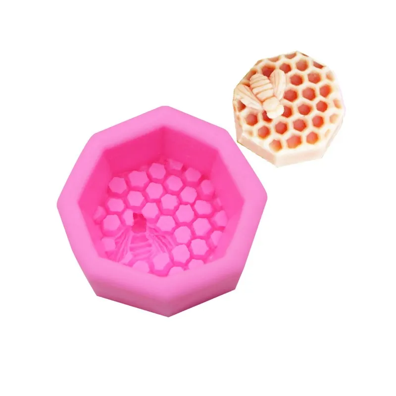 

Honeybee Honeycomb Nest Silicone Mold Fondant Mousse Chocolate Cake Dessert Cookie Pastry Decoration Kitchen Baking Accessories