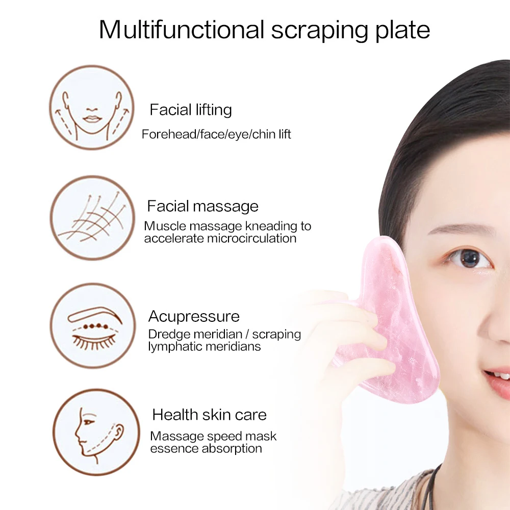 Shop Generic Guasha Massage Face Massager Neck Body Roller Gua Sha