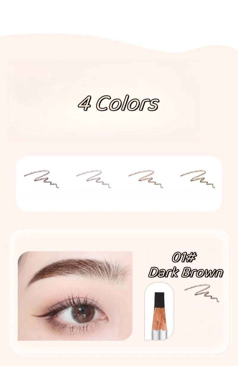 Hard Eyebrow Pen Brow Enhancers Pencil Waterproof Easy To Wear Long Lasting Eye Brow Definer Eyes Makeup Applicator Beauty Tool 17 S1092839ee42c4486a8d14249dba7712bD