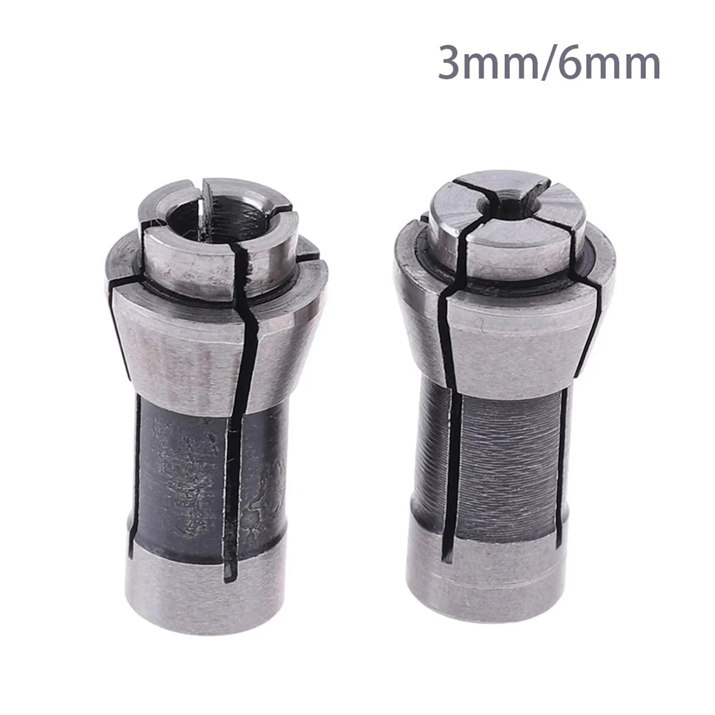 2pcs 3/6mm Collet Chuck Engraving Trimming Machine Clamping Collet Engraving Chuck Electric Router Milling Cutter Accessories
2pcs 3/6mm Collet Chuck Engraving Trimming Machine Clamping Collet Engraving Chuck Electric Router Milling Cutter Accessories