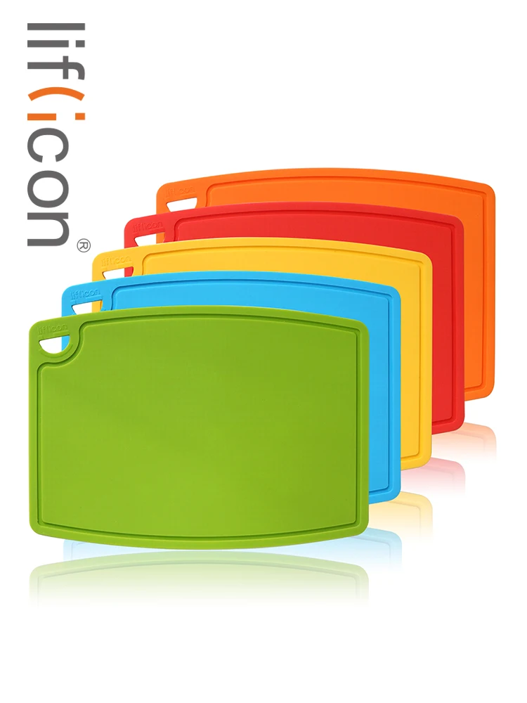Liflicon Durable Silicone Cutting Board Veggie Cut Prep Nonslip Flexible Thick Chopping Boards Antimicrobial Thick Cutting Board
Liflicon Durable Silicone Cutting Board Veggie Cut Prep Nonslip Flexible Thick Chopping Boards Antimicrobial Thick Cutting Board