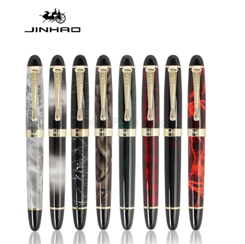 Jinhao X450 Metal Barrel Gold Trim 18 KGP 0.5mm Medium Nib Fountain Pen Professional Office Stationery Writing Accessory
Jinhao X450 Metal Barrel Gold Trim 18 KGP 0.5mm Medium Nib Fountain Pen Professional Office Stationery Writing Accessory