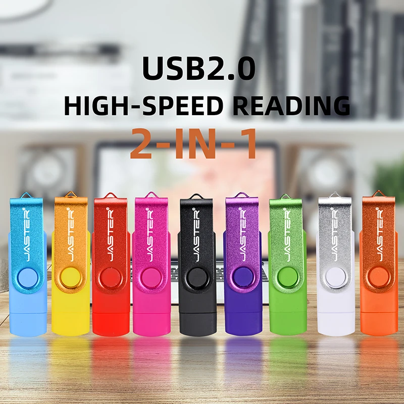 

Free Type-c adapter 2.0 Flash Drive 64GB rotate OTG Pen Drives 32GB 3 in 1 U Disk 16GB Usb 8GB Business Gifts Memory Stick