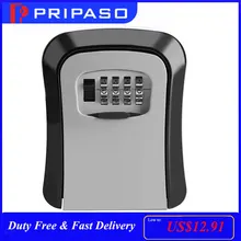 Key Lock Box 4 Digit Combination Safe Security Secret Storage Case Wall Mount Organizer Aluminum Alloy Door Lock Indoor Outdoor
Key Lock Box 4 Digit Combination Safe Security Secret Storage Case Wall Mount Organizer Aluminum Alloy Door Lock Indoor Outdoor