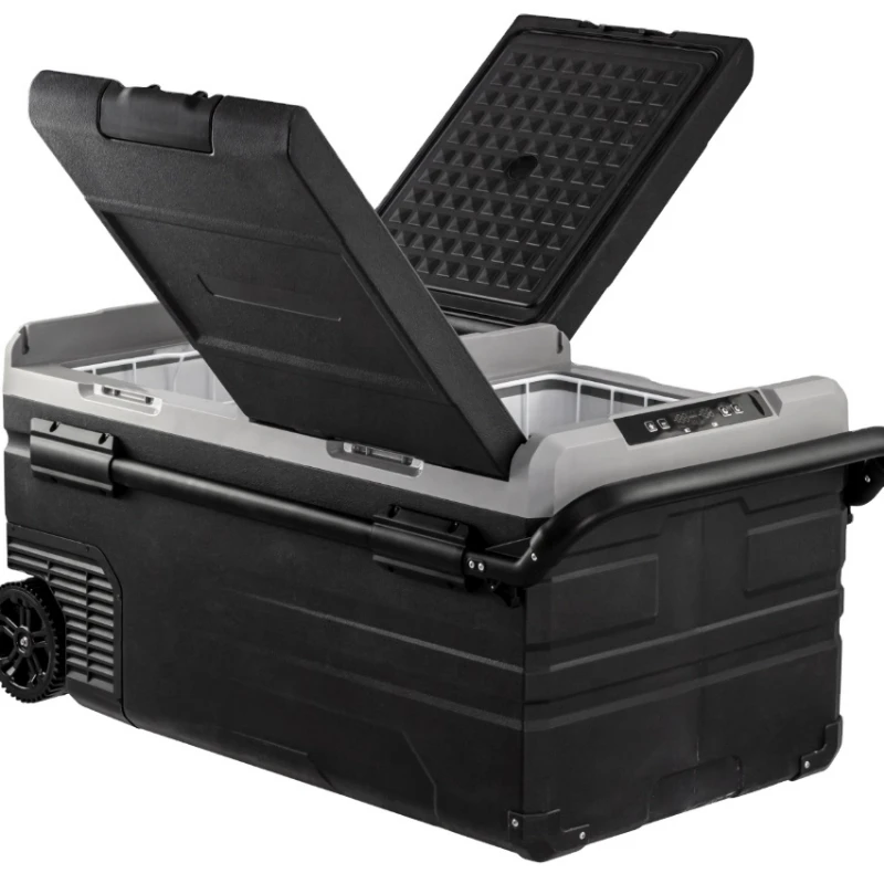 large 95L electronic 12V easy to carry camping car Fridge portable wheels and handle Outdoor Fishing Picnic refrigerator
large 95L electronic 12V easy to carry camping car Fridge portable wheels and handle Outdoor Fishing Picnic refrigerator