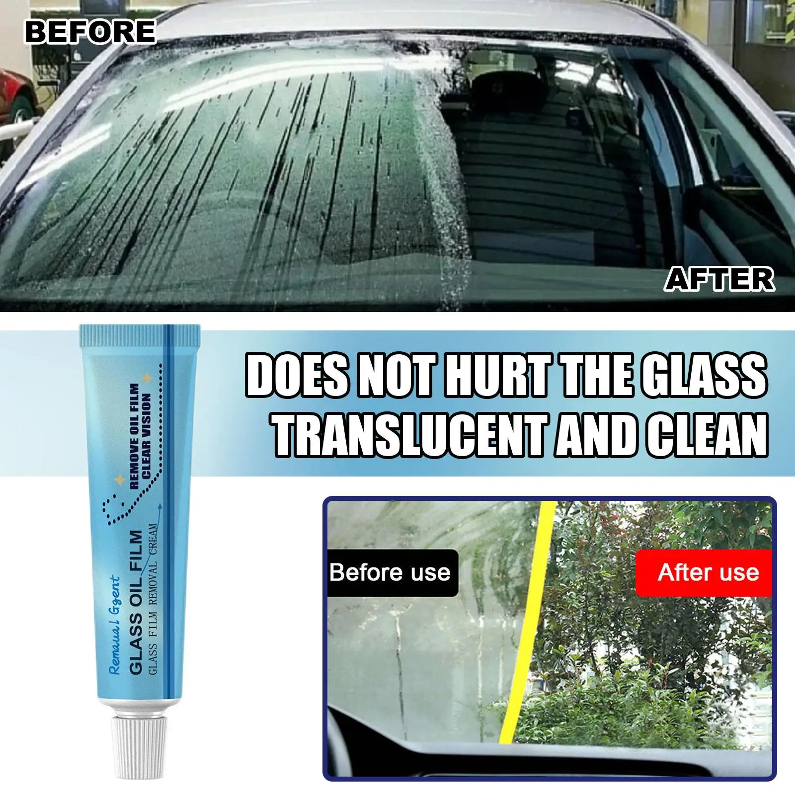 

Автомобильное стекло, внешнее стекло для лобового стекла автомобиля, стекло для ванной комнаты, масляная пленка, техническое обслуживание автомобиля I8T3