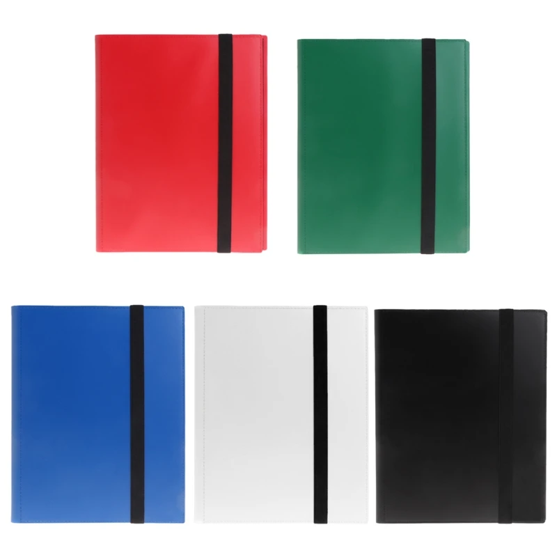 652D Trading Cards Album Card Binder Album 360 Pockets with Elastic Strap Game Card Storage Folder 20 Pages for Each Booklet
652D Trading Cards Album Card Binder Album 360 Pockets with Elastic Strap Game Card Storage Folder 20 Pages for Each Booklet