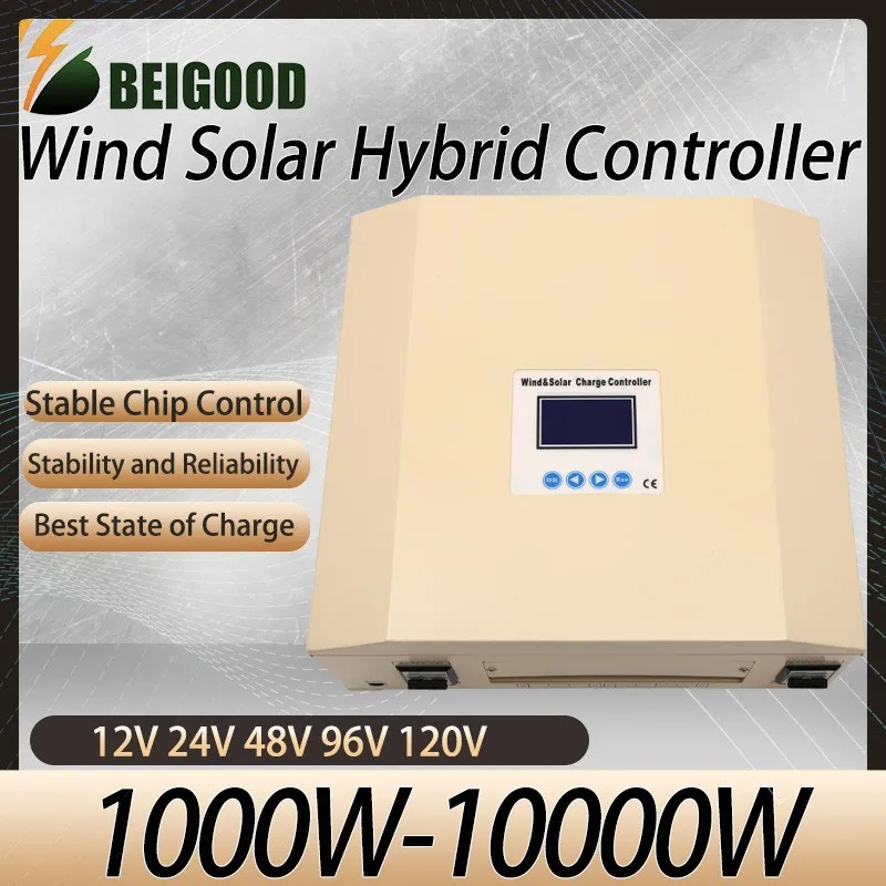 PWM MPPT 10000w Solar Tracker Wind Solar hybrid Charge Controller MPPT 12V 24V 48V Battery Regulator 100A for Wind Turbine Solar
PWM MPPT 10000w Solar Tracker Wind Solar hybrid Charge Controller MPPT 12V 24V 48V Battery Regulator 100A for Wind Turbine Solar