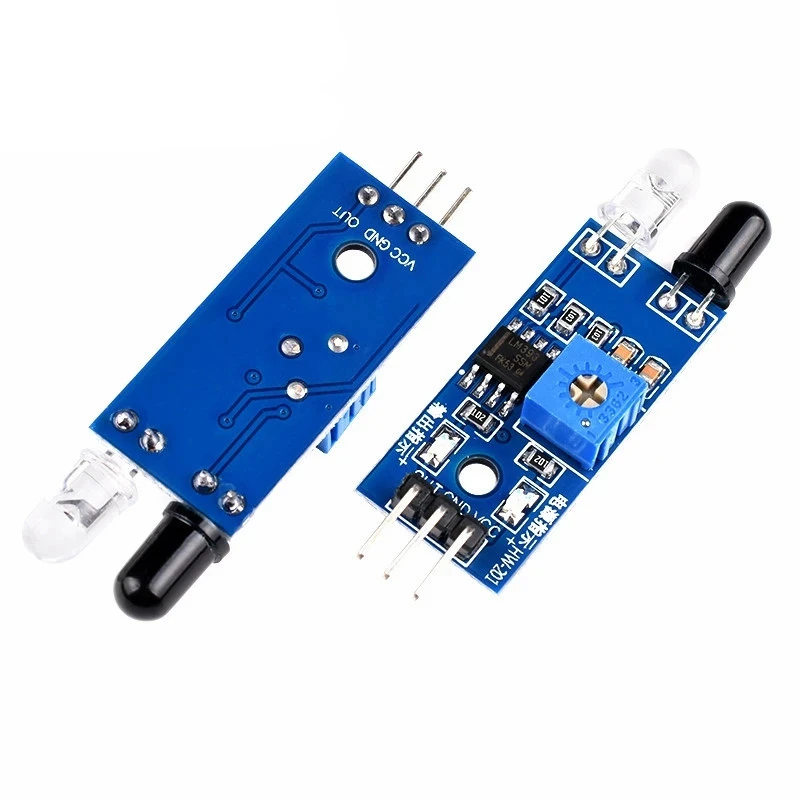 IR Infrared Obstacle Avoidance Sensor Module for Smart Car Robot 3-Wire Reflective Photoelectric New RXDNA PCB
IR Infrared Obstacle Avoidance Sensor Module for Smart Car Robot 3-Wire Reflective Photoelectric New RXDNA PCB