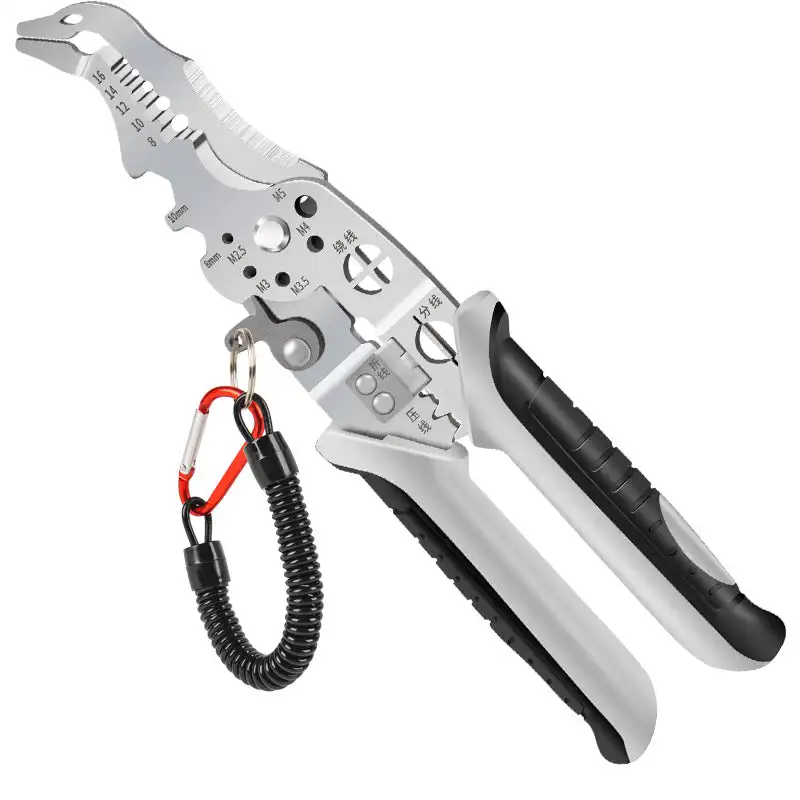 

Multi-Function Professional Elbow Wire Stripper Pliers Crimping Tool Electrician Tool Wire Crimper Cutter Wiring Tools Hand Tool