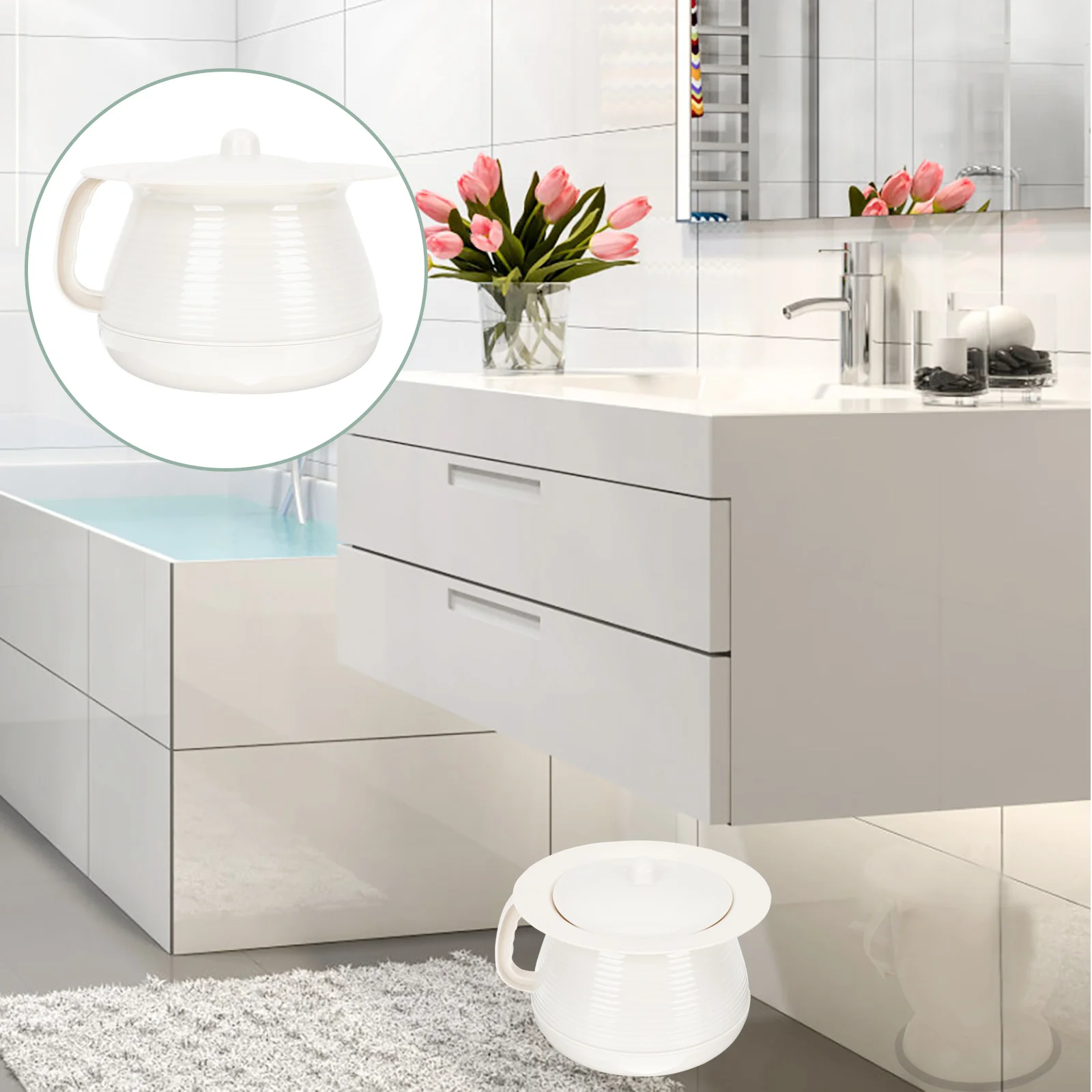 Plastic Potty Portable Urinal Bucket Aldult Portable Urinal For Kids for Kid Chamber Spittoon Urinal Elderly
Plastic Potty Portable Urinal Bucket Aldult Portable Urinal For Kids for Kid Chamber Spittoon Urinal Elderly