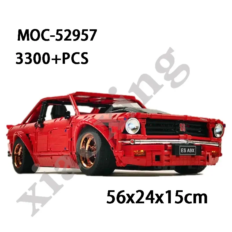 New MOC-52957 Super Sports Car 3300+pcs Adult Fun Puzzle Block Educational Toy Children Assembly Model Puzzle Birthday Gift Toy
New MOC-52957 Super Sports Car 3300+pcs Adult Fun Puzzle Block Educational Toy Children Assembly Model Puzzle Birthday Gift Toy