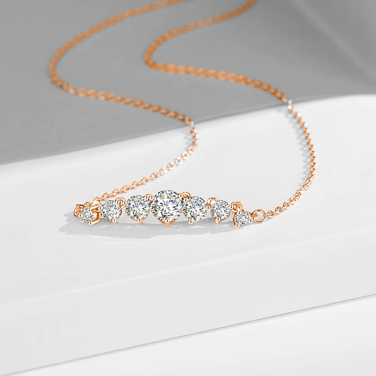 Smiles 7 Stones 2.8ct Moissanite Diamond Women's 925 Sterling Silver Necklaces Luxury Sparkling Fine Jewelry GRA Certificate 3 Mallzona S10a9b2374a6d41b59cc9ded6330da412E Smiles 7 Stones 2.8ct Moissanite Diamond Women's 925 Sterling Silver Necklaces Luxury Sparkling Fine Jewelry GRA Certificate Mallzona