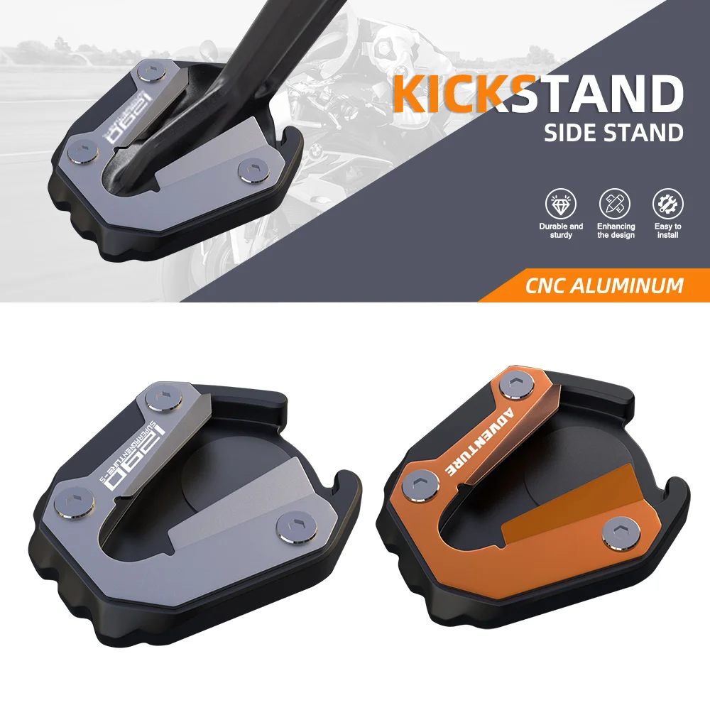 For 1290 Super Adventure S 2021-2022-2023 Motorcycle CNC Kickstand Enlarge Plate Foot Side Stand Enlarger Extension Support Pad
For 1290 Super Adventure S 2021-2022-2023 Motorcycle CNC Kickstand Enlarge Plate Foot Side Stand Enlarger Extension Support Pad