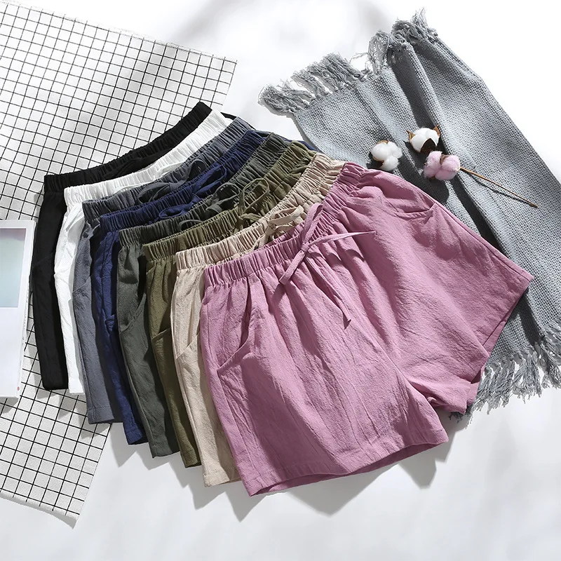 Cotton Linen Women Shorts Casual Loose High Waisted Harajuku Biker Short Pants Pantalones Mujer Verano 2023
Cotton Linen Women Shorts Casual Loose High Waisted Harajuku Biker Short Pants Pantalones Mujer Verano 2023