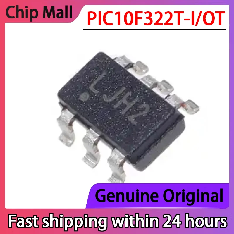 5PCS New Original PIC10F322T-I/OT Screen Printed LJ * * 8-bit Microcontroller - MCU SOT23-6
5PCS New Original PIC10F322T-I/OT Screen Printed LJ * * 8-bit Microcontroller - MCU SOT23-6
