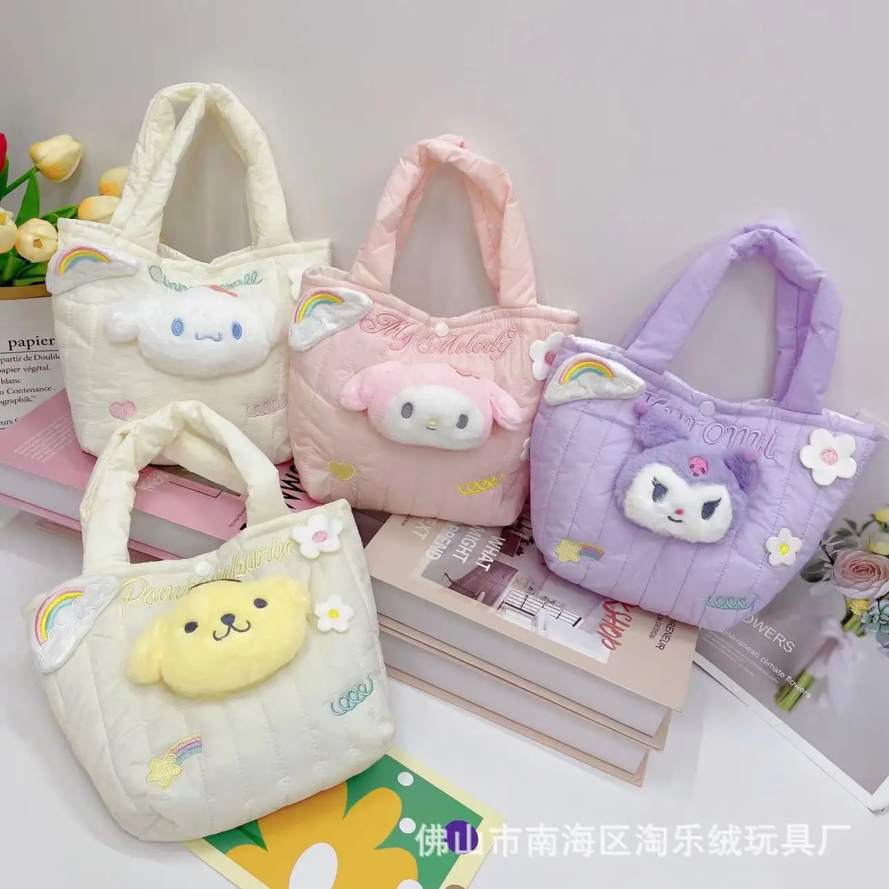 INS Kawaii Anime Sanrio High-capacity Handheld Kuromi Cinnamoroll My Melody Cartoon Shoulder bag Christmas Gifts 
INS Kawaii Anime Sanrio High-capacity Handheld Kuromi Cinnamoroll My Melody Cartoon Shoulder bag Christmas Gifts