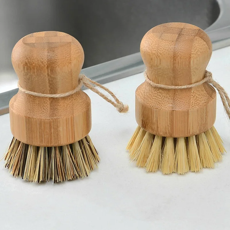 1Pcs Palm Pot Brush Bamboo Round Mini Scrub Brush Natural Scrub Brush Wet Cleaning Scrubber for Wash Dishes Pots Pans Vegetables
1Pcs Palm Pot Brush Bamboo Round Mini Scrub Brush Natural Scrub Brush Wet Cleaning Scrubber for Wash Dishes Pots Pans Vegetables