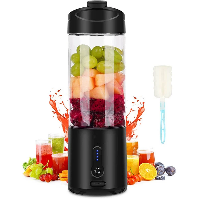 Portable Blender For Shakes And Smoothies,18 Oz Portable Blenders, Mini Portable Mixer Cup For Travel Sports Kitchen
Portable Blender For Shakes And Smoothies,18 Oz Portable Blenders, Mini Portable Mixer Cup For Travel Sports Kitchen