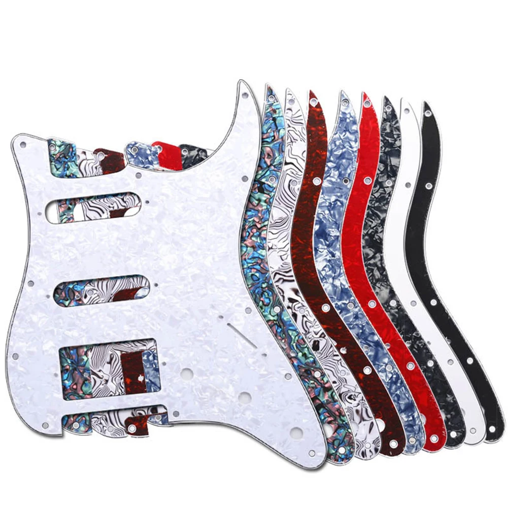 Multicolor 11Hole SSH Guitar Pickguard Scratch Plate For ST SQ Electric Guitars PVC Celluloid Stndard Models Perfect Replacement
Multicolor 11Hole SSH Guitar Pickguard Scratch Plate For ST SQ Electric Guitars PVC Celluloid Stndard Models Perfect Replacement