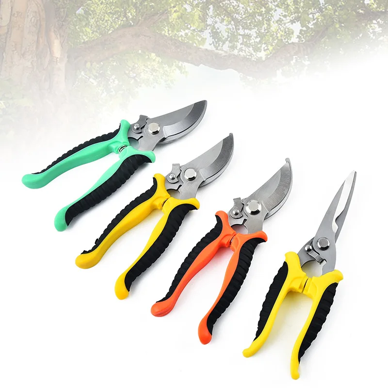 1pcs Garden Scissors Professional Sharp Bypass Pruning Shears Tree Trimmers Secateurs Hand Clippers for Garden Scissor
1pcs Garden Scissors Professional Sharp Bypass Pruning Shears Tree Trimmers Secateurs Hand Clippers for Garden Scissor