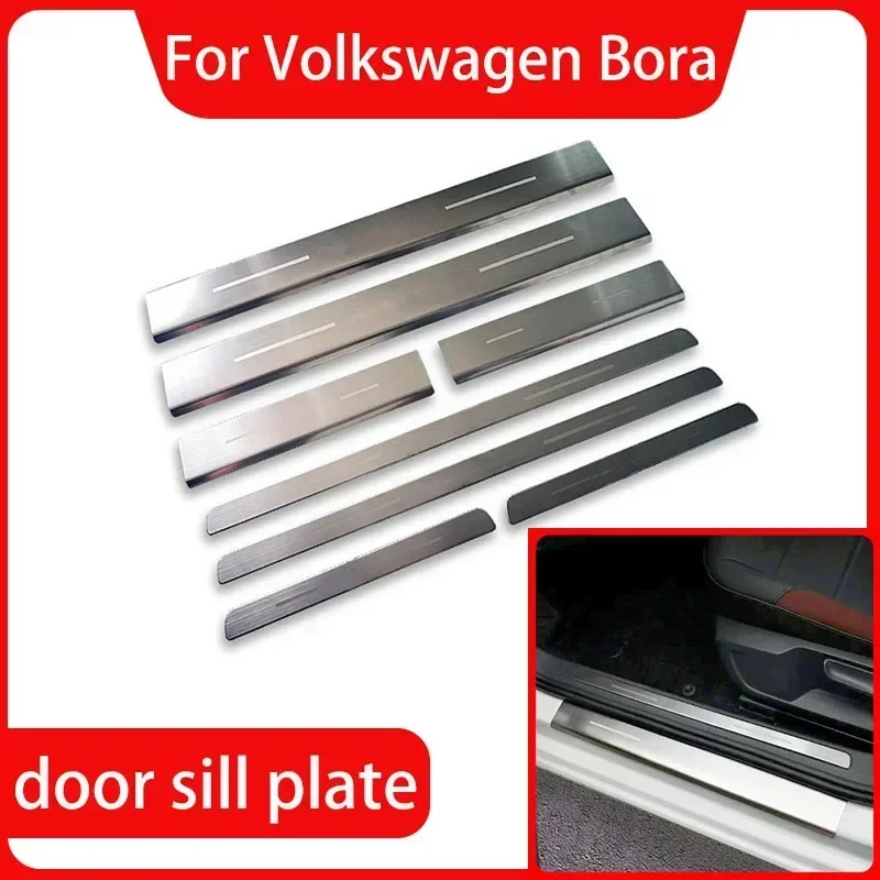 For Volkswagen Bora 2016 2017 - 2022 2023 Car Styling Door Sill Strip Scuff Plate Pedal Side Trim Car Stickers Accessories 4pc
For Volkswagen Bora 2016 2017 - 2022 2023 Car Styling Door Sill Strip Scuff Plate Pedal Side Trim Car Stickers Accessories 4pc