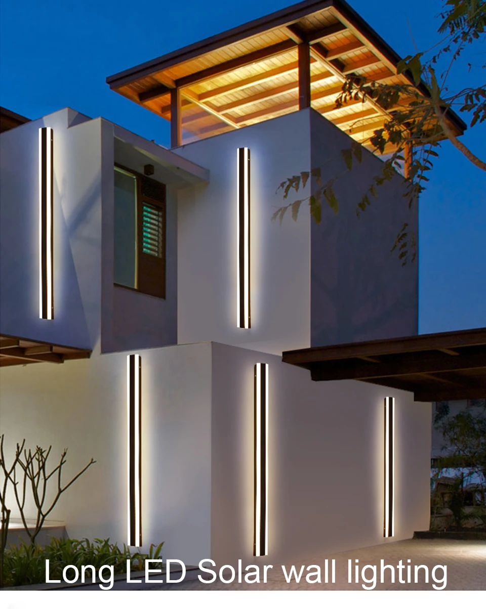 Haylen Solar Waterproof Wall Light