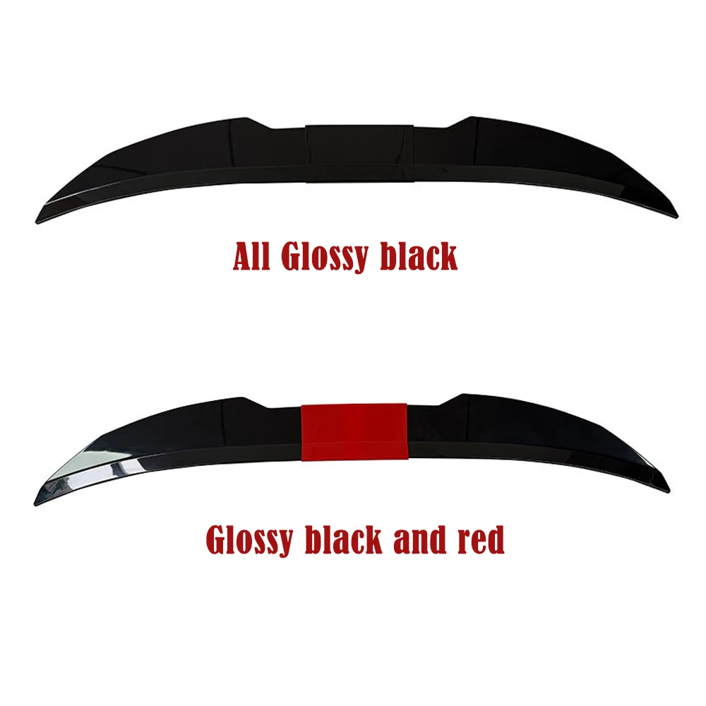 New Style Universal 3pcs Sedan Rear Trunk Tail Rear Wing Spoiler 117-127cm Adjustable DIY Refit Boot Wings Spoiler Car Accessory New Style Universal 3pcs Sedan Rear Trunk Tail Rear Wing Spoiler 117-127cm Adjustable DIY Refit Boot Wings Spoiler Car Accessory