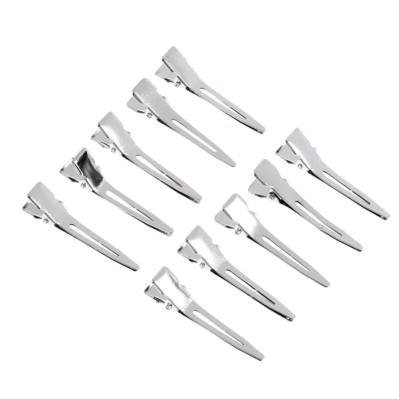10Pcs 4.5cm Hair Extension Snap Clips Wig Weaving Clip Single Prong Alligator Hair Clips For Bows DIY Accessories Hairpins
10Pcs 4.5cm Hair Extension Snap Clips Wig Weaving Clip Single Prong Alligator Hair Clips For Bows DIY Accessories Hairpins