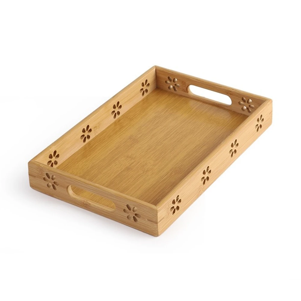 Convenient Bamboo Platters Tray with Wrap Around Edge and Wide Handles Keep Your Food Secure and Serve with Confidence
Convenient Bamboo Platters Tray with Wrap Around Edge and Wide Handles Keep Your Food Secure and Serve with Confidence
