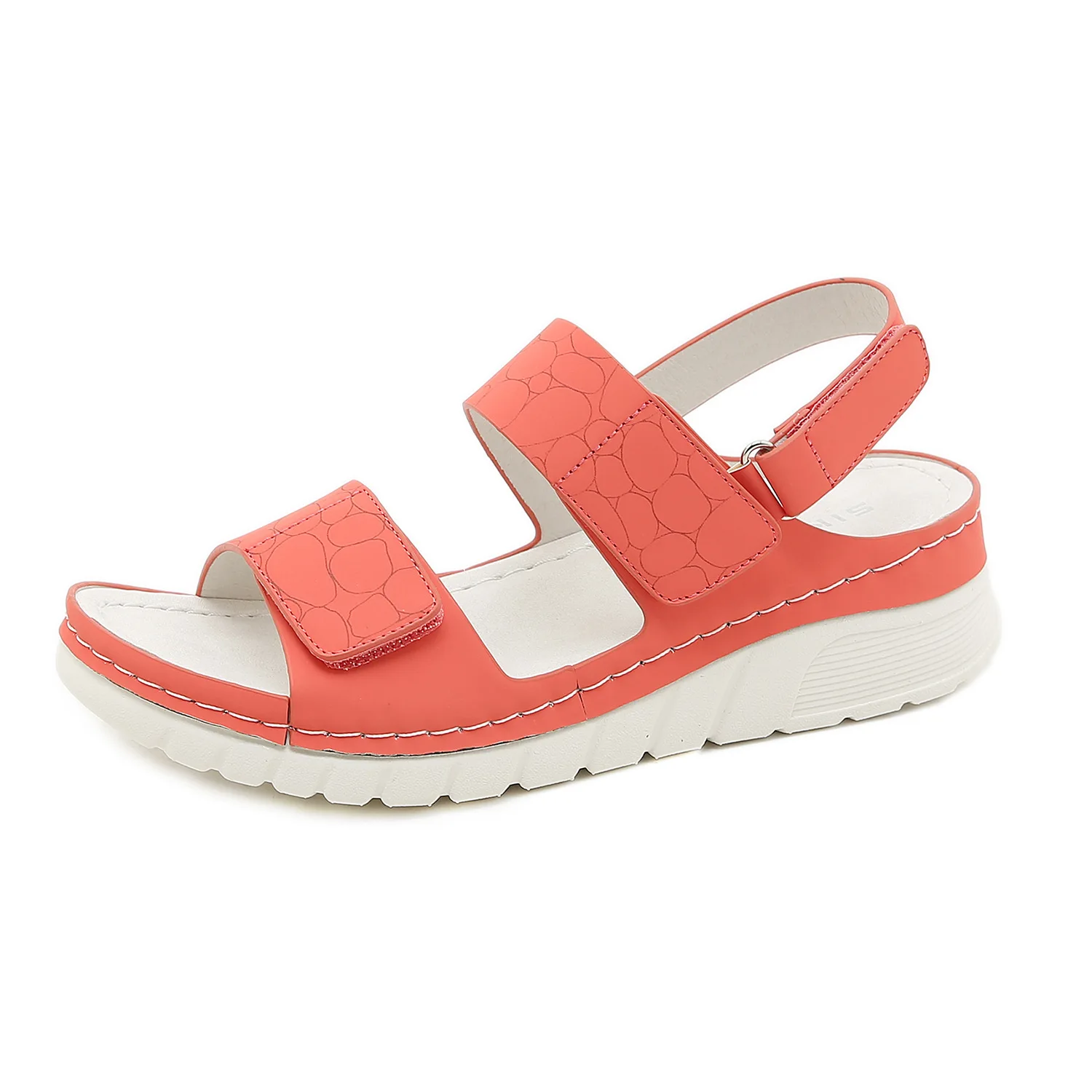 Womens Sandals Fashion Beach Shoes Hook&Loop Sewing Wedges Retro Flats Sandals Thick Sole Designer Sandales Scarpe SIKETU Brand
Womens Sandals Fashion Beach Shoes Hook&Loop Sewing Wedges Retro Flats Sandals Thick Sole Designer Sandales Scarpe SIKETU Brand