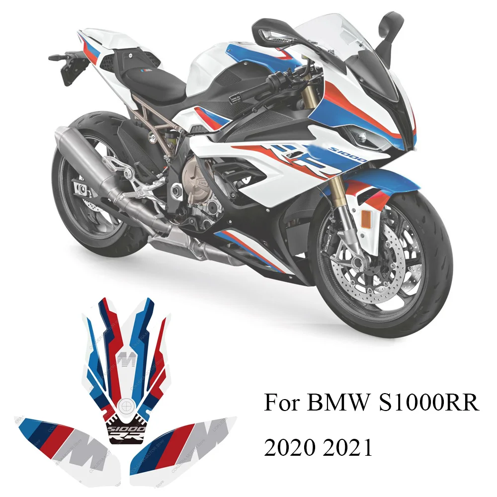 

For BMW S1000RR S1000 RR S 1000RR 2020 2021 3D Epoxy Resin Stickers Motorcycle Fuel Tank Sticker Tank Pad Protection Decal