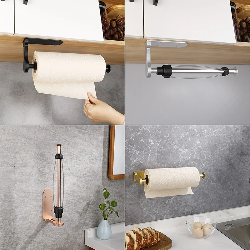 Paper Towel Holder, Easy Tear Wall Mount Under Cabinet , Aluminum Alloy Paper Roll Holder Adhesive Or Screw
Paper Towel Holder, Easy Tear Wall Mount Under Cabinet , Aluminum Alloy Paper Roll Holder Adhesive Or Screw