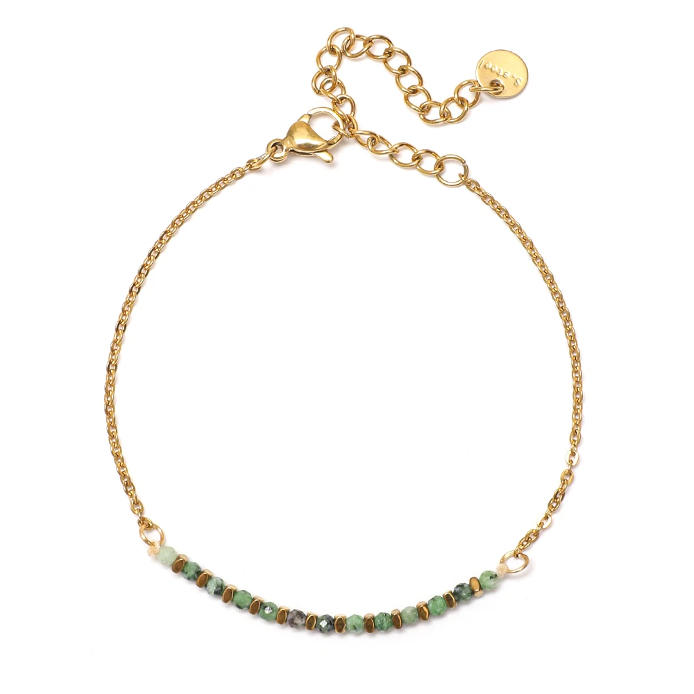 ZMZY Simple Korean Style Women Stainless Steel Jewelry Chain Small Natural Stone Tourmaline New In Cute Summer Friends Gifts
ZMZY Simple Korean Style Women Stainless Steel Jewelry Chain Small Natural Stone Tourmaline New In Cute Summer Friends Gifts