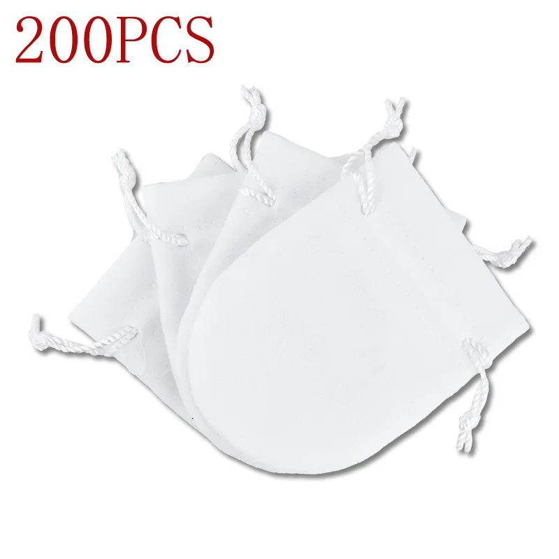 200PCS White Ribbon Flannel Bag Pouch For Bead Charm Bracelets Necklace jewellery Packaging Jewelry Organizer Joyero gift
200PCS White Ribbon Flannel Bag Pouch For Bead Charm Bracelets Necklace jewellery Packaging Jewelry Organizer Joyero gift