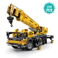 MOLD KING Engineering Series 13107 Remote Control Crane MK II Truck APP Smart Remote Control MOC Children's Educational Toy Gift
MOLD KING Engineering Series 13107 Remote Control Crane MK II Truck APP Smart Remote Control MOC Children's Educational Toy Gift