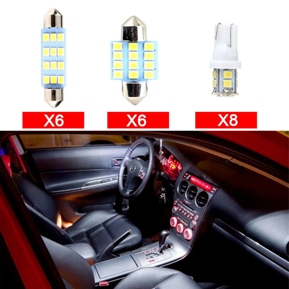 20PCS White LED Light Interior Package Kit For T10 & 31mm Map Dome + License Plate Universal Car Lighting Set Auto LED Interior
20PCS White LED Light Interior Package Kit For T10 & 31mm Map Dome + License Plate Universal Car Lighting Set Auto LED Interior