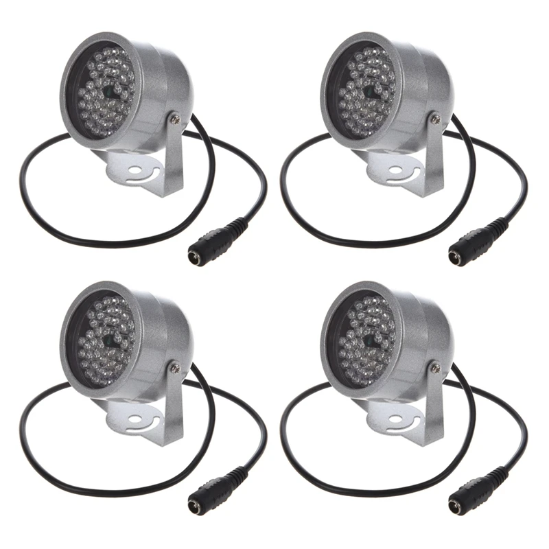 4X 48 LED Illuminator IR Infrared Night Vision Light Security Lamp For CCTV Camera
4X 48 LED Illuminator IR Infrared Night Vision Light Security Lamp For CCTV Camera
