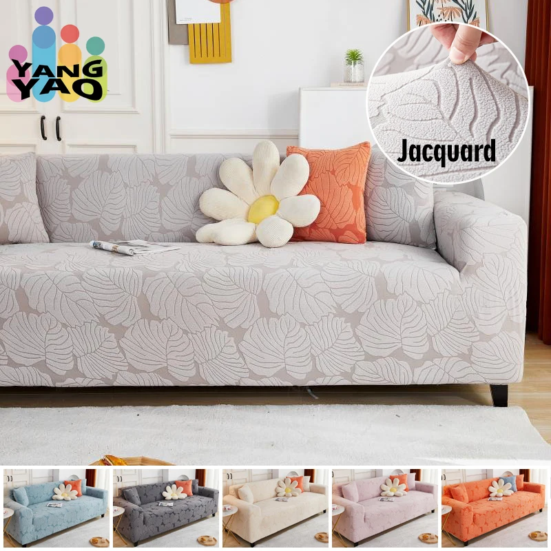 Solid color Jacquard Maple leaf Sofa Cover Seat Cushion Cover Furniture Protector Stretch Printed Sofa Slipcover L shape Corner
Solid color Jacquard Maple leaf Sofa Cover Seat Cushion Cover Furniture Protector Stretch Printed Sofa Slipcover L shape Corner