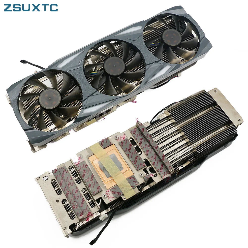 Video Card Heatsink RTX3080 RTX3080Ti For Manli GeForce RTX 3080 Gallardo 12GB OC GPU Heat Sink
Video Card Heatsink RTX3080 RTX3080Ti For Manli GeForce RTX 3080 Gallardo 12GB OC GPU Heat Sink